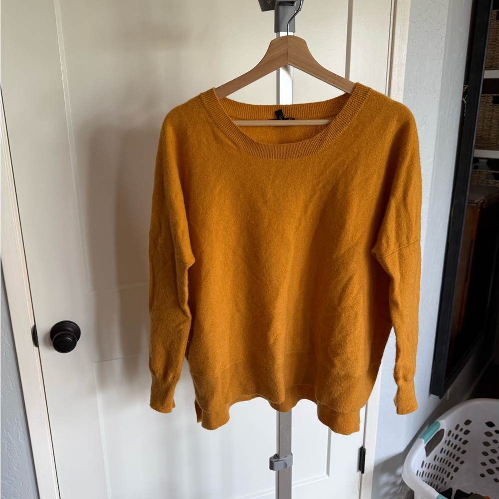 Cozy cashmere Eileen fisher Mustard Sweater